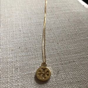 Tory Burch handmade gold necklace